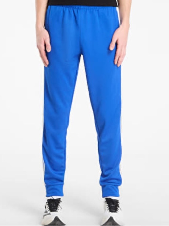 adidas Other - NWT Adidas blue 3-STRIPES TRICOT  TAPERED TRACK PANTS XS